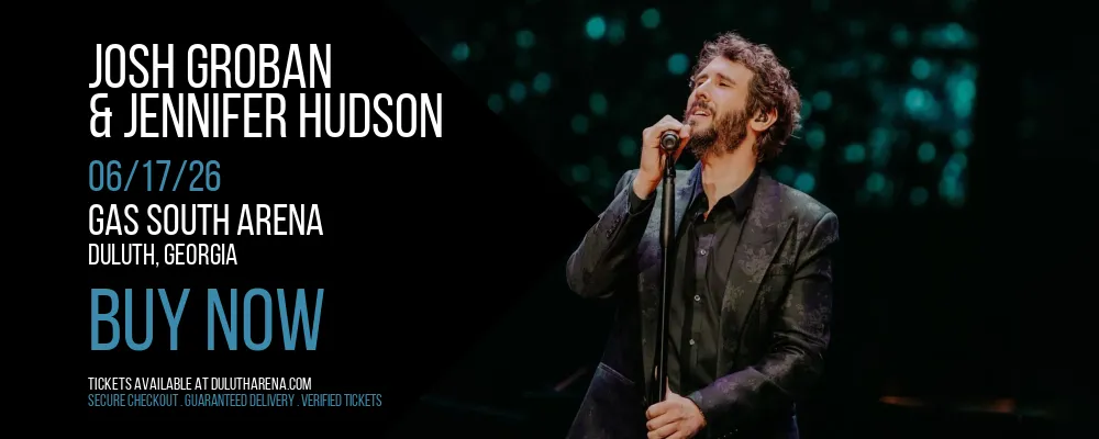 Josh Groban & Jennifer Hudson at Gas South Arena